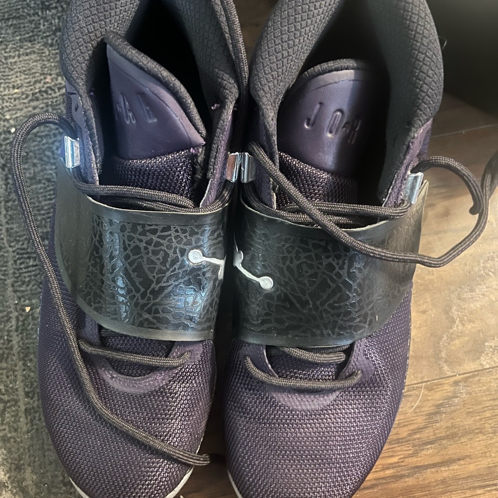Nike Black Athletic Shoes with Strap System